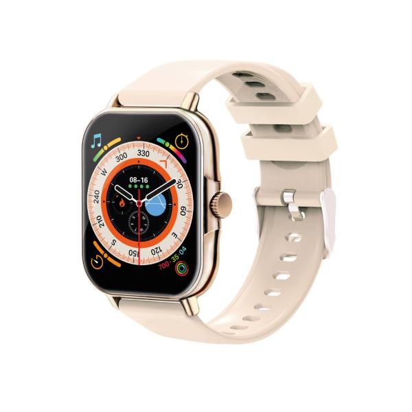 Imagen 1 del producto “Smartwatch NECNON NSW-201 1.81 pulgadas Full Touch IP67 BT 5.0 Android/IOS Beige Dorado - ”