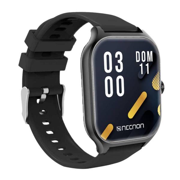 Imagen 1 del producto “SMARTWATCH NSW-101 2.01  IP67 BT 5.0 APP FITPRO BAT 180 mAH MIDE CALORIAS FC CON VIBRACIÓN MULTIMEDIA FUNCIÓN BUSCAR Y FOTOS A DISTANCIA NEGRO/NEGRO - ”