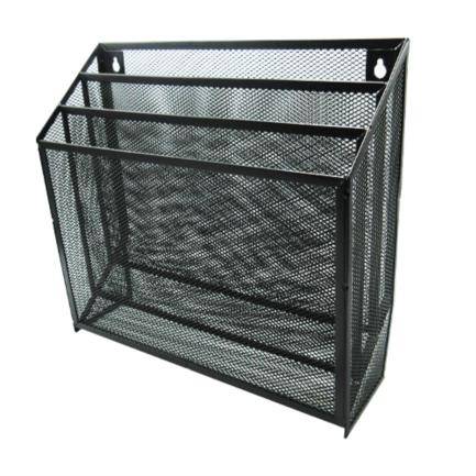 Imagen 1 del producto “Clasificador Nextep ne-176 Malla Metálica tres niveles Grande caja blanco Negro - ”
