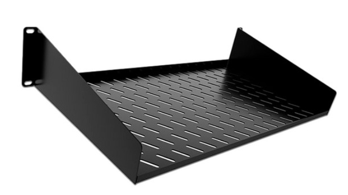 Imagen 1 del producto “Charola sencilla con rejilla de 1U - Profundidad 0.30 Mts., hasta 20 Kg NPS-V11U3B ”