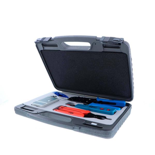 Imagen 1 del producto “Kit Básico de Herramientas para Redes - para cortar, pelar, verificar la configuración de la red PTKCKKBSDKT01 ”