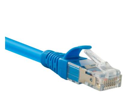 Imagen 1 del producto “Patch cord Cat6A S/FTP LSZH 4p 26AWG10ft / 3m Azul NAB-PCS6A10BL - ”