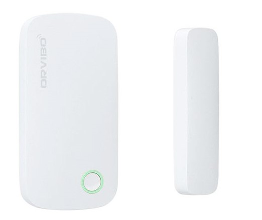 Imagen 1 del producto “Sensor de Puerta/Ventana Orvibo SM10ZW-1VO - Color blanco, Acrilonitrilo butadieno estireno (ABS), Policarbonato, Inalámbrico, 2400, CR2032 ”