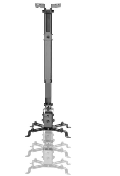 Imagen 1 del producto “Soporte de proyector OVPR-650MM OVALTECH de Posicion Pared / Techo 430-650MM (Resistencia 20kgs) - ”