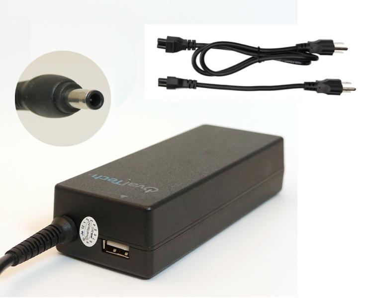 Imagen 1 del producto “Cargador / Adaptador para Laptop OTAC-E71 OVALTECH de 60W 16V/3.75A (5.5*3.0) - ”
