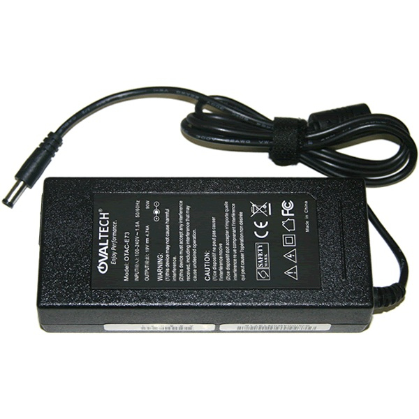 Imagen 1 del producto “Cargador / Adaptador para Laptop OTAC-E73 OVALTECH de 90W 19V 4.74A (5.5*3.0) - ”