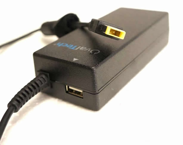 Imagen 1 del producto “Cargador / Adaptador para Laptop OTAC-E77-65W OVALTECH de 20V/3.25A (LENOVO CUADRADA) - ”