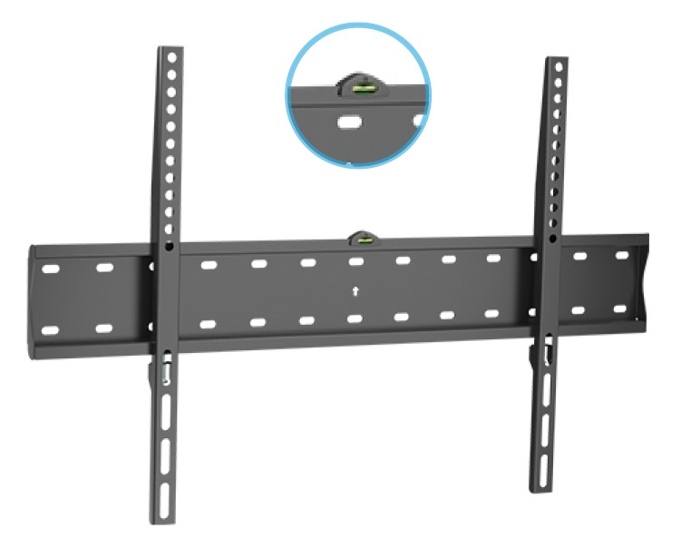 Imagen 1 del producto “Soporte de Pared Fijo OVALTECH OVTV-F3270P para TV de 32 pulgadas a 70 pulgadas (Resistencia 40kgs) - ”