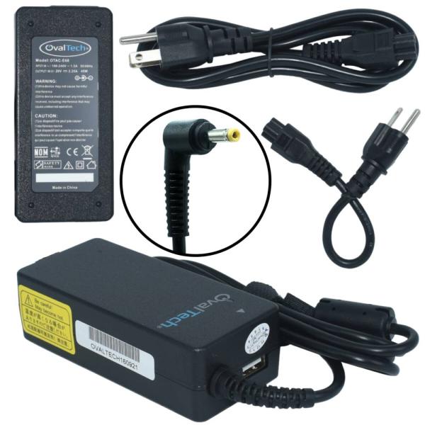 Imagen 1 del producto “Cargador / Adaptador para Laptop OVALTECH OTAC-E68 de 45W 20V 2.25A (4.0*1.7) - ”