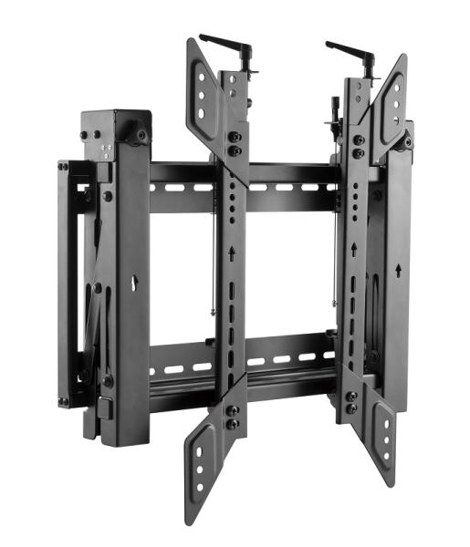 Imagen 1 del producto “Soporte para Videowall OVALTECH OVW-4570 para TV de 45 pulgadas a 70 pulgadas (Resistencia 70kgs) Pop Out PORTRAIT Video Wall - ”