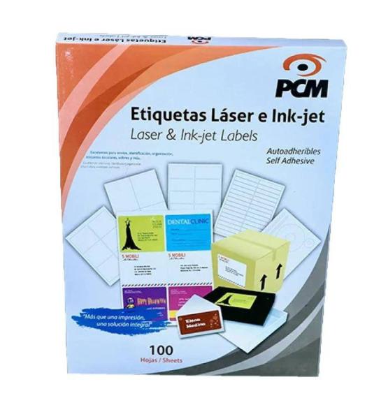 Imagen 1 del producto “Etiqueta LASER PL5160100 2 5/8 pulgadas X 1 pulgada C/100 - ”