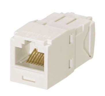 Imagen 1 del producto “Jack PANDUIT CJ688TGIW - RJ-45, Color blanco, Cat 6 ”