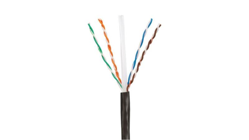 Imagen 1 del producto “Cable de cobre PANDUIT PUO6C04BL-CEG - 305m, Negro, Exterior, Cat6 ”