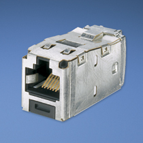 Imagen 1 del producto “Jack Blindado Categoría C6 CJS688TGY PANDUIT - negro ”