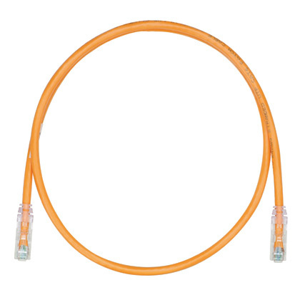 Imagen 1 del producto “Cable de Parcheo PANDUIT UTPSP7ORY - 7 pies de largo, Categoría 6, color NARANJA ”