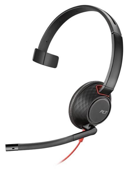 Imagen 1 del producto “HP Poly Blackwire 5210 - Alambricos, USB-A, conector 3.5 mm, Monoaural ”
