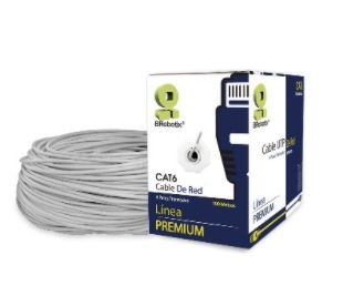Imagen 1 del producto “Bobina UTP - Cat6, 100 m, Interior, Gris, 100  Cobre, BROBOTIX 065810 ”