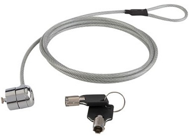 Imagen 1 del producto “Candado de Llave - K-SLOT (MICROSAVER ), P/Portátiles, Acero, BROBOTIX 235497 ”