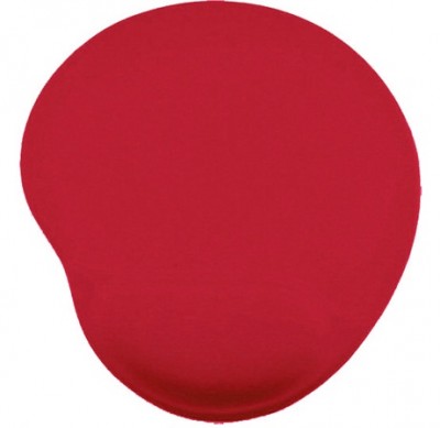 Imagen 1 del producto “Mouse Pad - C/ Almohadilla Tipo Gel, ROJO, Antiderrapante, Monótono, 24.5*21.5*0.2 Cms, BROBOTIX  500074R ”