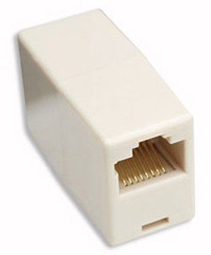 Imagen 1 del producto “Cople RJ45 BROBOTIX 000153 - RJ-45, Color blanco ”