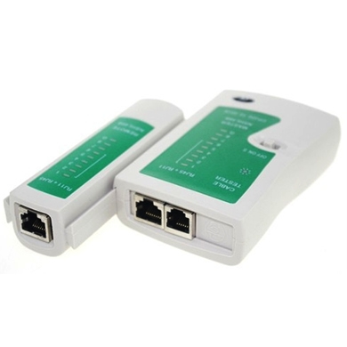 Imagen 1 del producto “PROBADOR DE CABLES DE RED RJ45  CAT5 - 5e, 6 / UTP, Y RJ11, RJ12, LAN, BROBOTIX 567357 ”