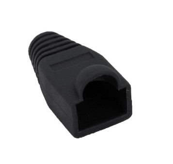 Imagen 1 del producto “Protector de Plug Bota para RJ45 BROBOTIX 351980 - RJ-45, Negro ”
