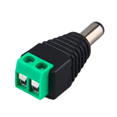 Imagen 1 del producto “ADAPTADOR TIPO JACK  BROBOTIX 170144 - Plug Vcd, Macho, Negro, Cobre ”