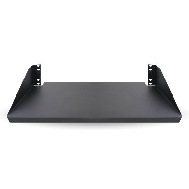Imagen 1 del producto “Charola para Rack 2U X 28 CMS Empatable BROBOTIX 830731 - Negro, Acero, 20 kg, 2U ”