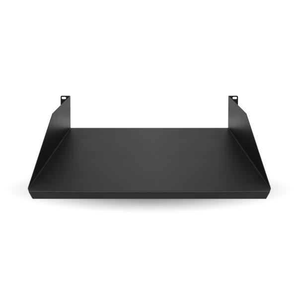 Imagen 1 del producto “Charola Lisa para Rack 2U X 35 cms BROBOTIX 830733 - Negro, Acero, 20 kg, 2U ”