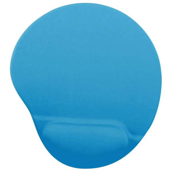 Imagen 1 del producto “Mouse Pad - C/ Almohadilla Tipo Gel, AZUL TURQUESA, Antiderrapante, Monótono, 24.5*21.5*0.2 Cms, BROBOTIX  500074T ”