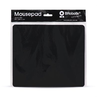 Imagen 1 del producto “Mouse Pad Ultra Delgado Negro con Bolsa BROBOTIX 497264 - ”