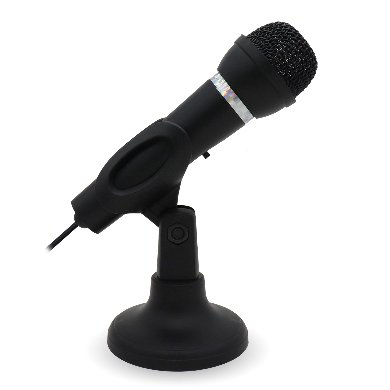 Imagen 1 del producto “Micrófono - Alámbrico, 1.30 mts, 11 cms, negro, 136483, BROBOTIX ”