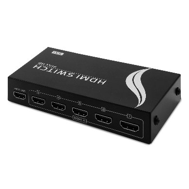 Imagen 1 del producto “Multiplexor Manual HDMI DE 5 Dispositivos a 1 TV - C/control Remoto 963684 BROBOTIX ”