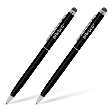 Imagen 1 del producto “Pluma Stylus Tablet Duopk N  BROBOTIX 6000403 - Negro ”
