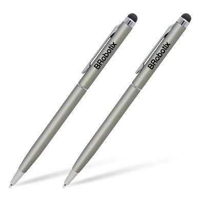 Imagen 1 del producto “Pluma Stylus Tablet Duopk PL  BROBOTIX 6000410 - Plata ”