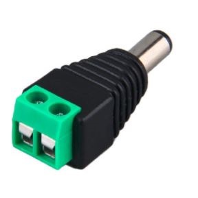 Imagen 1 del producto “Adaptador CCTV Tipo Jack 3.5 MM BROBOTIX 6000656 - Macho, Negro ”