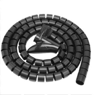 Imagen 1 del producto “Organizador de Cables - en Tubo BROBOTIX 263533, Organizador, Plástico, Negro, 150 cm ”