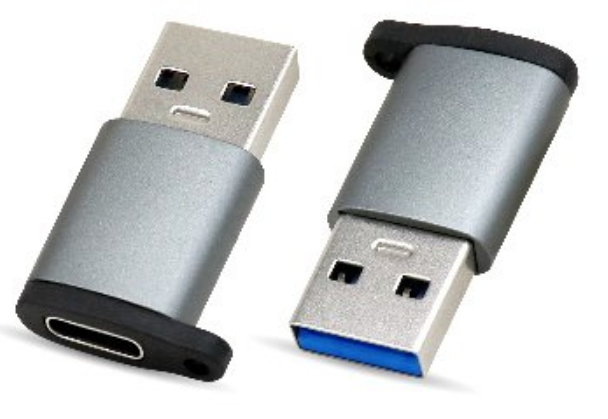 Imagen 1 del producto “Adaptador USB V3.0 Tipo A Macho - a Tipo C Hembra BROBOTIX 6000342 ”