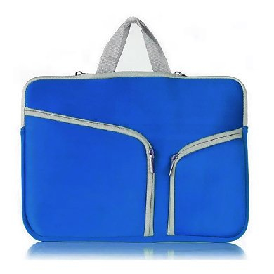 Imagen 1 del producto “Funda - 15.4 Pulgadas, p/Laptop, Neopreno, Azul Rey, BROBOTIX 497189 ”