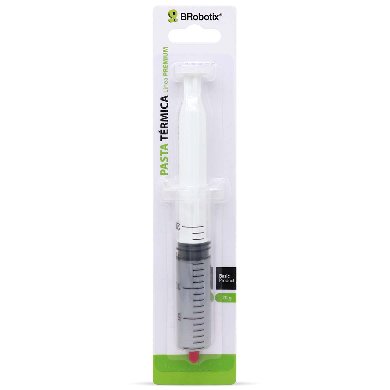 Imagen 1 del producto “PASTA TÉRMICA PARA CPU - 20 GRAMOS, EN JERINGA P/FÁCIL APLICACIÓN, COLOR PLATA, BROBOTIX 6001295 ”