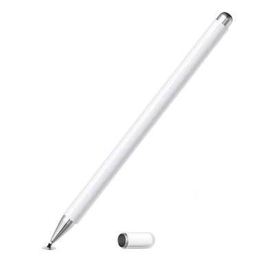 Imagen 1 del producto “Lápiz-Pluma Stylus Capacitiva - para Tableta, Celular, Pantallas Touch, Universal, Blanca, 6007174, BROBOTIX ”