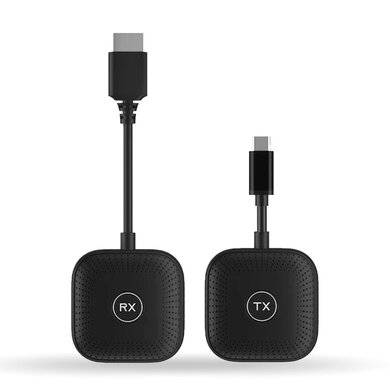 Imagen 1 del producto “EXTENSOR DE VIDEO - EXTENSOR DE RANGO WIRELESS HD TIPO C /HDMI INALÁMBRICO, HASTA 50 M 963432 BROBOTIX ”