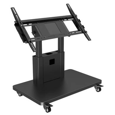 Imagen 1 del producto “SOPORTE DE PISO MÓVIL Y DE INCLINACIÓN PARA PANTALLA DE 32 A 70 PULGADAS - RESISTENCIA 40 KG, 6008072 BROBOTIX ”