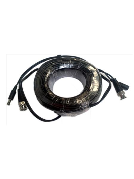 Imagen 1 del producto “SAXXON WB0110C- Cable de 10 Metros Armado para Video y Energia/ Para Camaras Hasta 8 Megapixeles/ con Conectores BNC y de Energía - ”