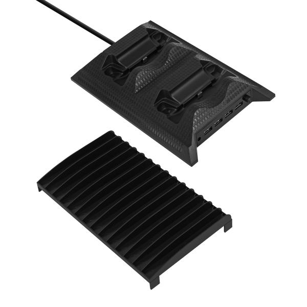 Imagen 1 del producto “Immortal Base enfriadora - cargador dual para Xbox One, ranura para juegos, 4xUSB 180x90x270mm, 1 año de garantía ”