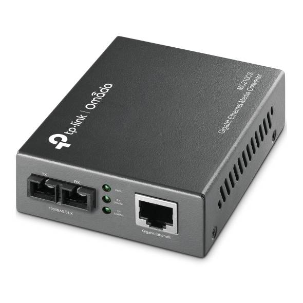 Imagen 1 del producto “CONVERTIDOR MULTIMEDIA DE MODO INDIVIDUAL GIGABIT TP-LINK MC210CS PARA AMPLIAR LA DISTANCIA DE FIBRA HASTA 15KM - ”