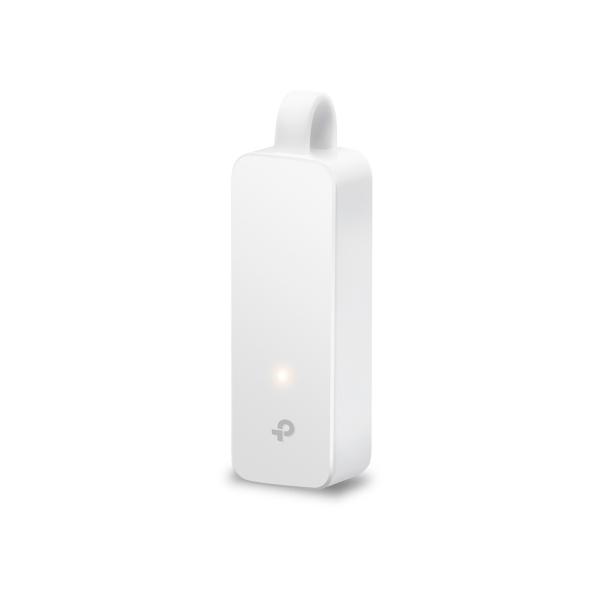 Imagen 1 del producto “Adaptador USB TP-LINK UE300 - Color blanco, 10/100/1000Mbps ”