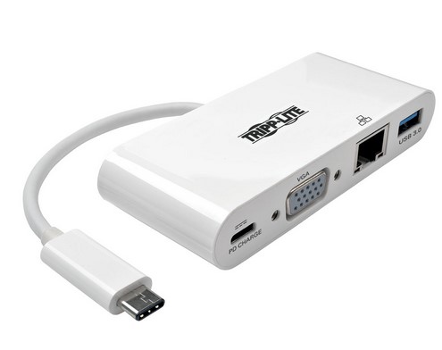 Imagen 1 del producto “Adaptador Externo de Video 3.1 TRIPP-LITE U444-06N-VGU-C - Color blanco, USB, VGA (D-Sub) ”