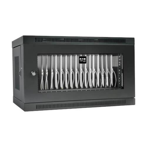 Imagen 1 del producto “Estación de Carga para Múltiples Dispositivos - 16 Puertos USB, Tabletas iPad y Android, Opción para Instalación en Pared, Negro ”