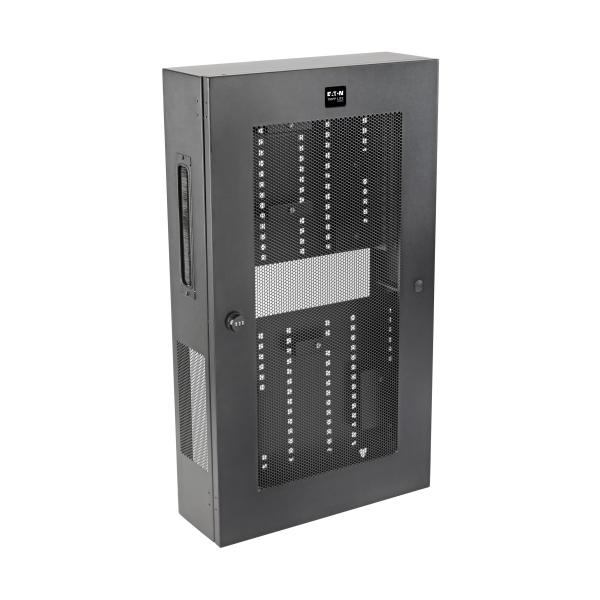 Imagen 1 del producto “Gabinete para Cableado Estructurado SmartRack de 3U de Bajo Perfil de Profundidad de Switch para instalación vertical en pared SRWF6UMOD - ”